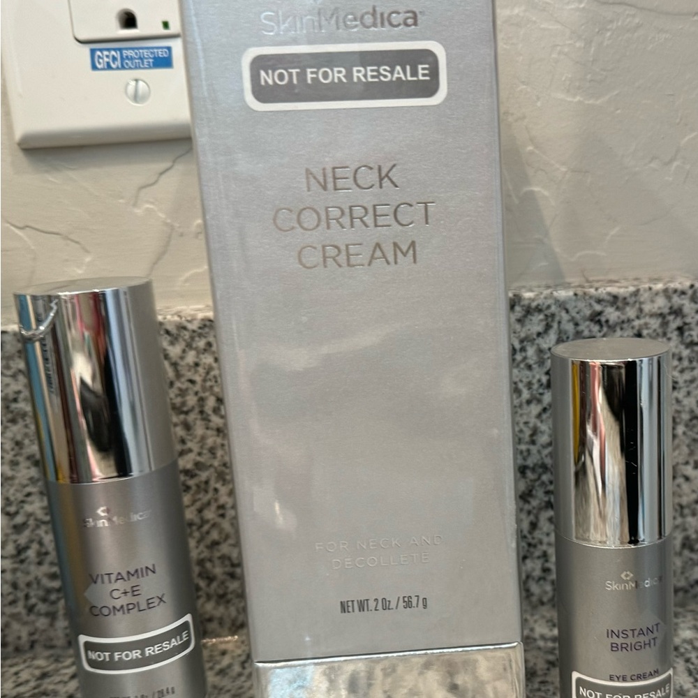 Skinmedica Neck Correct & Vitamin C+E Complex Full Size New